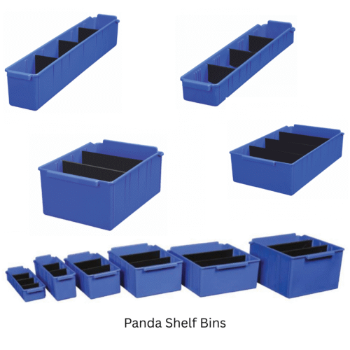 Panda Shelf Bins