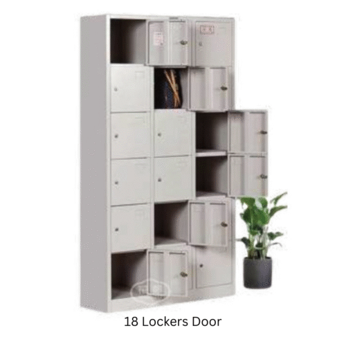 18 Lockers Door Cabinet