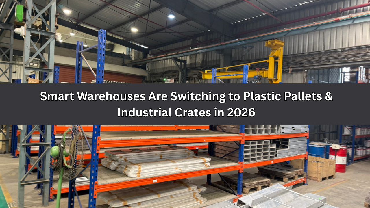Smart Warehouses Are Switching to Plastic Pallets & Industrial Crates in 2026